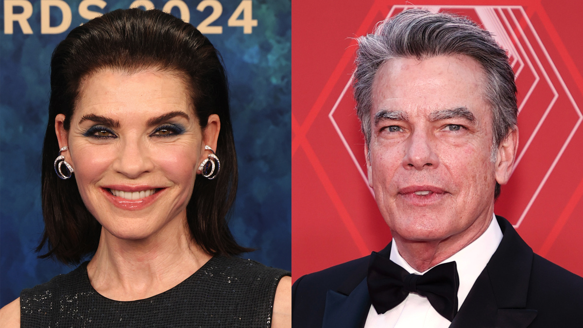 Julianna Margulies and Peter Gallagher - Photo by Taylor Hill/WireImage and Arturo Holmes/Getty Images 08/24